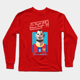 OG Ballers - The Streets series - ANDRES INIESTA Long Sleeve T-Shirt